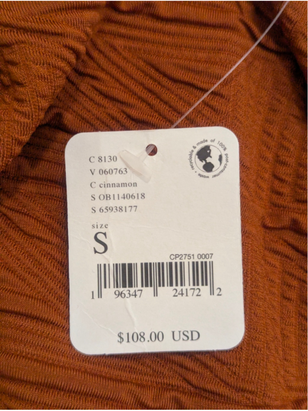 Free People Violet Mini Dress Cinnamon Orange Size Small - Picture 6 of 15